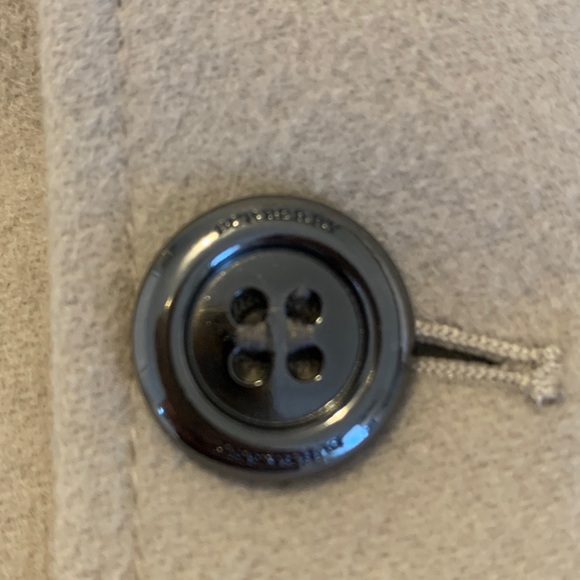 Burberry London wool and cashmere trench coat. - Picture 12 of 12